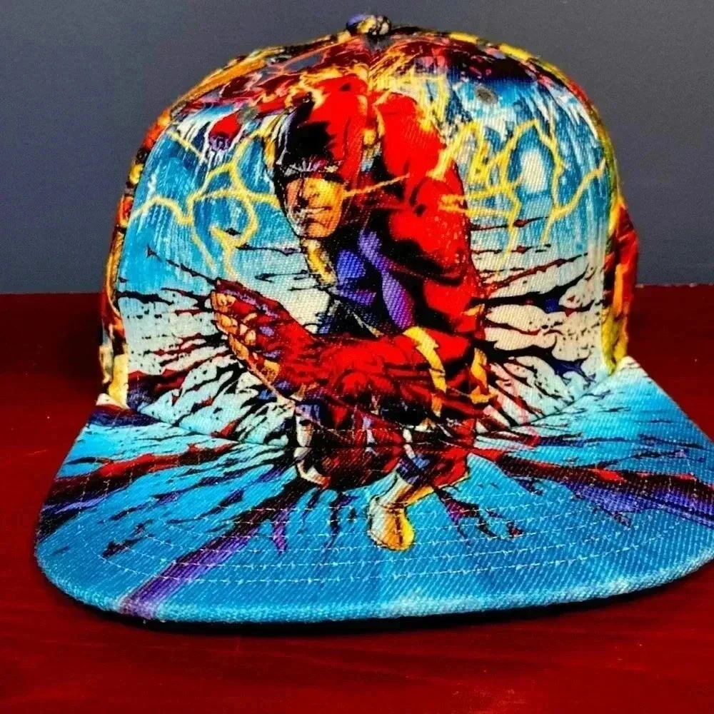 BIOWORLD‎ MARVEL FLASH TRUCKER HAT ONE SIZE FITS MOST NEW/ NEW CONDITION …